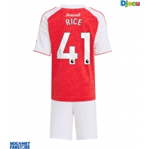 Arsenal Declan Rice #41 Domaci Dres za djecu 2025-26 Kratak Rukav (+ Kratke hlače)